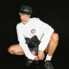 Adidas X Moon Boot wit T-shirt met lange mouwen Adidas X Moon Boot wit T-shirt met lange mouwen