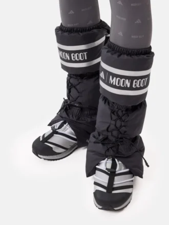 Adidas X Moon Boot zwarte beenwarmers Adidas X Moon Boot zwarte beenwarmers