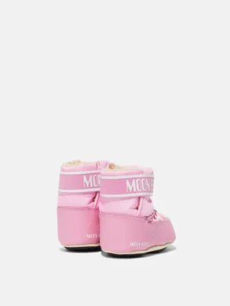 Crib roze nylon laarzen