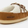 Evx bruine Mules van schapenvacht Evx bruine Mules van schapenvacht