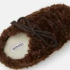 Evx donkerbruine Curly-Mules Evx donkerbruine Curly-Mules