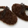 Evx donkerbruine Curly-Mules Evx donkerbruine Curly-Mules