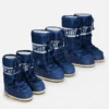 Icon blauwe nylon laarzen