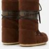 Icon bruine fleece laarzen