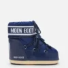 Icon Low blauwe nylon laarzen