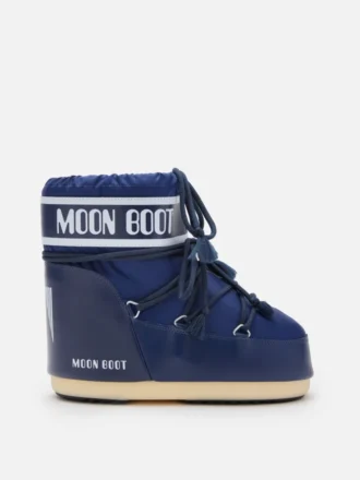 Icon Low blauwe nylon laarzen