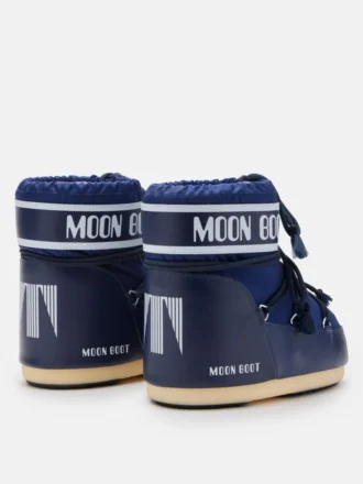 Icon Low blauwe nylon laarzen