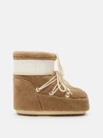 Icon Low Camel fleece laarzen