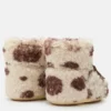 Icon Low Cow Print Curly-laarzen