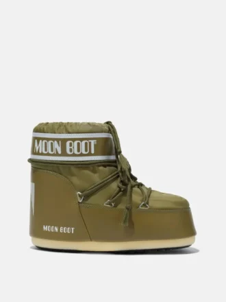 Icon Low Khaki nylon laarzen