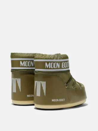 Icon Low Khaki nylon laarzen