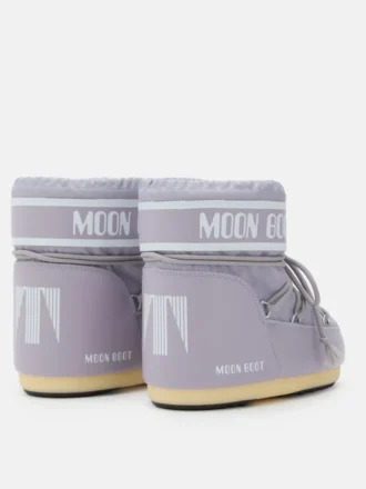 Icon Low lila nylon laarzen