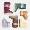 Icon Low lila nylon laarzen