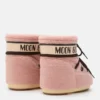 Icon Low roze fleece laarzen