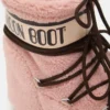 Icon Low roze fleece laarzen