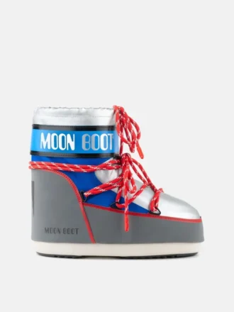 Icon Low Space Racing Silver-laarzen