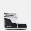 Icon Low witte nylon enkellaarzen