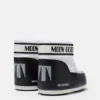 Icon Low witte nylon enkellaarzen