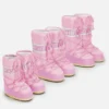 Icon roze nylon laarzen