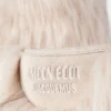 Jacquemus + Moon Boot Icon Yeti hoge witte laarzen van imitatiebont