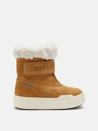 Junior Park Strap bruine suède laarzen