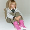 Junior Park Tube Pink Glitter halfhoge laarzen Junior Park Tube Pink Glitter halfhoge laarzen