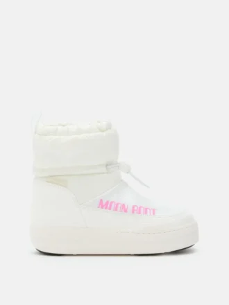 Junior Park Tube White Glitter Mid Boots