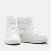 Ltrack Enkellaarzen witte nylon laarzen Ltrack Enkellaarzen witte nylon laarzen