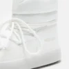 Ltrack Enkellaarzen witte nylon laarzen Ltrack Enkellaarzen witte nylon laarzen