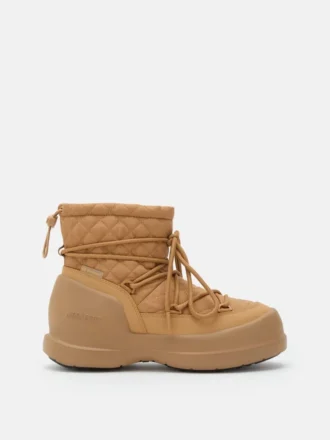 Mezzaluna Mid Camel gewatteerde laarzen