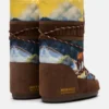 Moon Boot X Guest in Residence Icon High Postcard Cocoa-laarzen