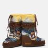 Moon Boot X Guest in Residence Icon High Postcard Cocoa-laarzen