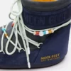 Moon Boot X Guest in Residence Icon Low Midnight & Grey suède laarzen met kralen