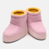 Moon Boot X Guest in Residence Icon Low No Lace Rose gebreide laarzen