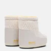 Moon Boot X Guest in Residence Icon Low No Lace White Sand gebreide laarzen