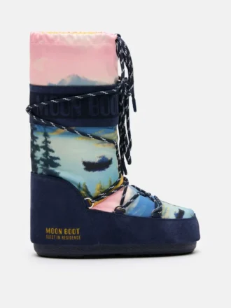 Moon Boot X Guest in Residence Icon Postcard Midnight-laarzen
