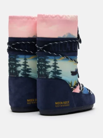 Moon Boot X Guest in Residence Icon Postcard Midnight-laarzen