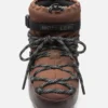 Moon Boot X Moncler Grenoble Icon Low mokkabruine enkellaarzen