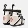Moon Boot X Moncler Grenoble Icon Low witte enkellaarzen