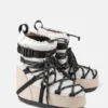 Moon Boot X Moncler Grenoble Icon Low witte enkellaarzen
