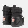 Moon Boot X Moncler Grenoble Icon Low zwarte enkellaarzen