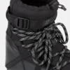Moon Boot X Moncler Grenoble Icon Low zwarte enkellaarzen