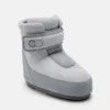 Moon Boot X Vandythepink® Icon Strap grijze suède laarzen