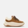 Moon247 City bruine shearling Sneakers