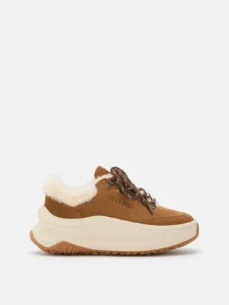 Moon247 City bruine shearling Sneakers