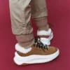 Moon247 City bruine shearling Sneakers