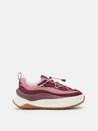 Moon247 Xlace bordeauxrode & roze Sneakers