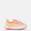 Moon247 Xlace gele & roze Sneakers