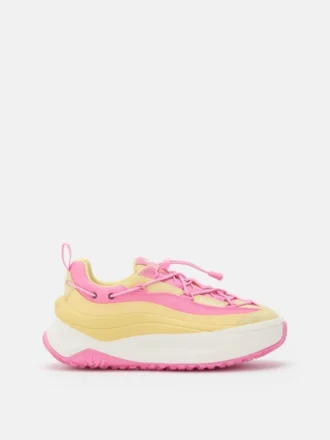 Moon247 Xlace gele & roze Sneakers
