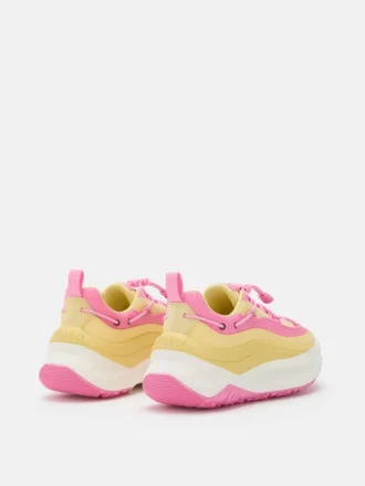 Moon247 Xlace gele & roze Sneakers